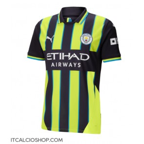 Manchester City Seconda Maglia 2024-25 Manica Corta